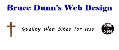 Bruce Dunn;s Web Design